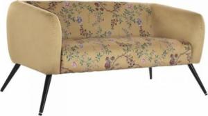 DKD Home Decor Sofa DKD Home Decor Czarny Metal Poliester Żółty Shabby Chic (140 x 71 x 71 cm) 1