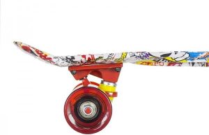Deskorolka Nils Extreme Pennyboard art multicolor (16-3-114) 3
