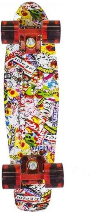 Deskorolka Nils Extreme Pennyboard art multicolor (16-3-114) 6