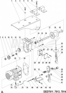 Dedra Włącznik KEDU HY12-9-3 3