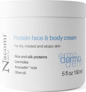 Nacomi Next Level Dermo - Proteinowy krem do twarzy i ciała, 150 ml 1