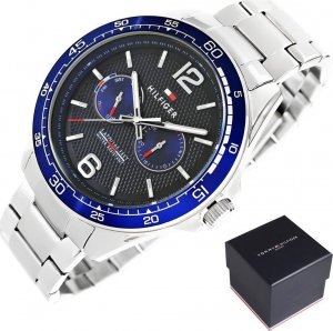 Zegarek Tommy Hilfiger Zegarek Męski Tommy Hilfiger 1791366 Srebrna bransoleta 2
