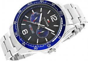 Zegarek Tommy Hilfiger Zegarek Męski Tommy Hilfiger 1791366 Srebrna bransoleta 5
