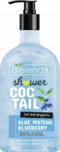 Bielenda Bielenda Shower Coctail Żel pod prysznic energetyzujący Blue Matcha & Blueberry 400ml 1