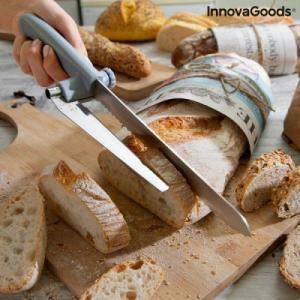 InnovaGoods Nóż do Chleba z Regulowaną Prowadnicą  Krojącą Kutway InnovaGoods 1
