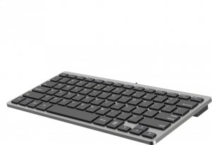 Klawiatura Platinet K120 Przewodowa Czarno-srebrna US (PMK120BS) 2