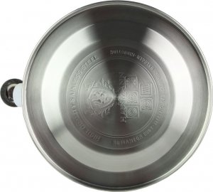 Karl Hausmann Czajnik na gaz i indukcję 2,5 L BIAŁY ze stali nierdzewnej z gwizdkiem 4