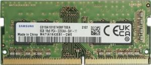 Pamięć do laptopa Samsung SODIMM, DDR4, 8 GB, 3200 MHz, CL22 (M471A1K43EB1-CWE) 1