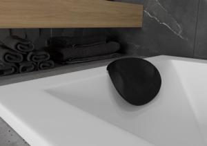 Mexen Mexen M07 zagłówek wannowy, czarny - 55007-70 2