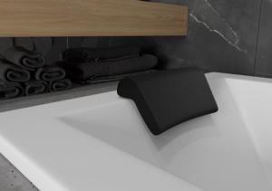 Mexen Mexen M10 zagłówek wannowy, czarny - 55010-70 2