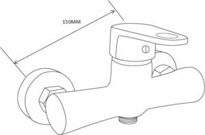 Mexen Mexen Kama DS75 zestaw prysznicowy, chrom - 72504DS75-00 3