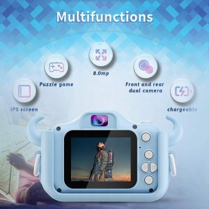 Kamera cyfrowa AD Accessories APARAT CYFROWY DLA DZIECI KAMERA FOTOGRAFICZNY HD 2