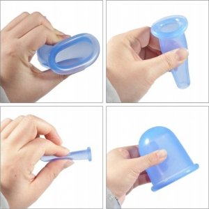 Masażer AD Accessories Bańki Chińskie Silikonowe do masażu twarzy masażer 2