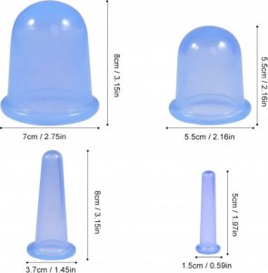 Masażer AD Accessories Bańki Chińskie Silikonowe do masażu twarzy masażer 5