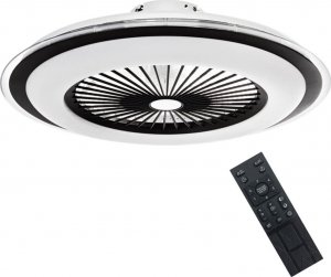 Wentylator Eko-Light Plafoniera LED Zonda Black 48W z wentylatorem (ML8339) 2
