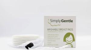 Simply Gentle Simply Gentle  Wielorazowe wkładki laktacyjne z woreczkiem  6 szt. 2