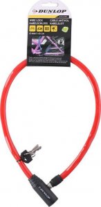 Dunlop Linka , zapięcie antykradzieżowe do roweru (czerwony) 3