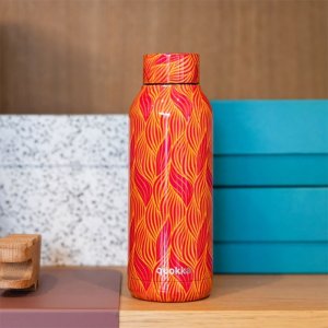 Quokka Butelka termiczna ze stali nierdzewnej 510 ml (Orange Bloom) 2
