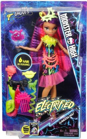 Mattel Monster High Upiorki Zelektryzowane fryzury Clawdeen Wolf 8