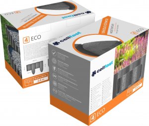 Cellfast Palisada ogrodowa Cellfast Eco grafitowa 4