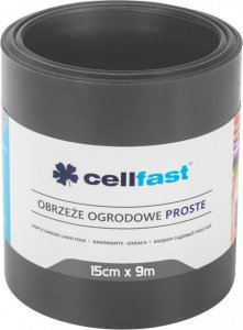 Cellfast Obrzeże ogrodowe proste 15cm x 9m Cellfast grafitowe 1