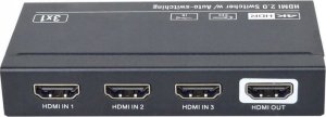 VivoLink HDMI switcher 3x1 4K@60Hz 2