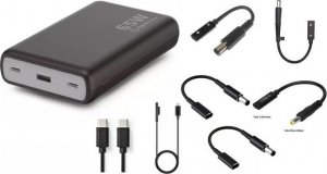 Powerbank CoreParts MBX-PB007 7 Adapters 20000mAh Czarny 2