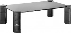 Maclean Podstawka pod laptopa /  monitor Maclean, max. 20kg, hartowane szkło, (429x269x127mm), MC-934 1