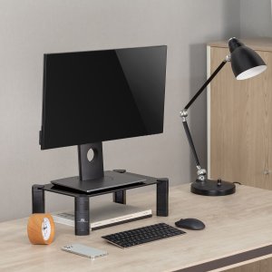 Maclean Podstawka pod laptopa /  monitor Maclean, max. 20kg, hartowane szkło, (429x269x127mm), MC-934 2