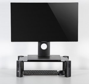 Maclean Podstawka pod laptopa /  monitor Maclean, max. 20kg, hartowane szkło, (429x269x127mm), MC-934 5