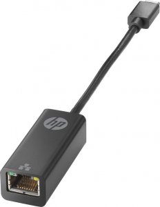Adapter USB HP USB-C - RJ45 Czarny  (USB-C to RJ45 Adapter EURO) 1