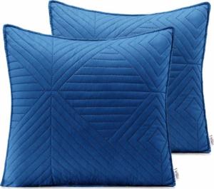 AmeliaHome Poszewka AH Softa DARKBLUE+BLUESKY 45x45 1