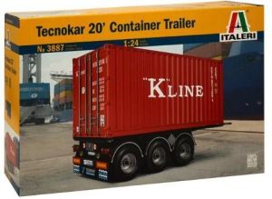 Italeri Tecnokar 20 container trailer (3887) 1