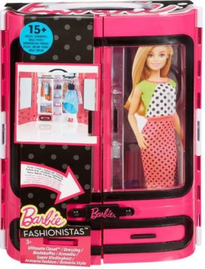 Mattel Barbie Garderoba Walizeczka (DMT57) 1