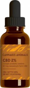 Cannabis Olejek CBD dla zwierząt Cannabis animals 2% 1