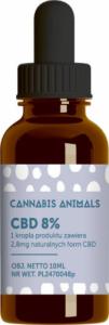 Cannabis Olejek CBD dla zwierząt Cannabis animals 8% 1
