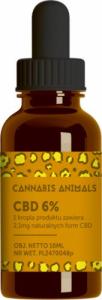 Cannabis Olejek CBD dla zwierząt Cannabis animals 6 % 1