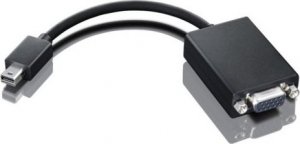 Adapter AV Lenovo DisplayPort - D-Sub (VGA) czarny (DP to VGA video dongle) 1