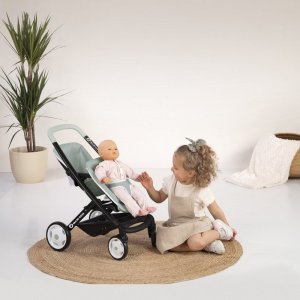 Smoby Maxi-Cosi Quinny - Wózek Spacerówka dla bliźniaków Zielona (253220) 2