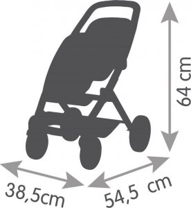 Smoby Maxi-Cosi Quinny - Wózek Spacerówka dla bliźniaków Zielona (253220) 4