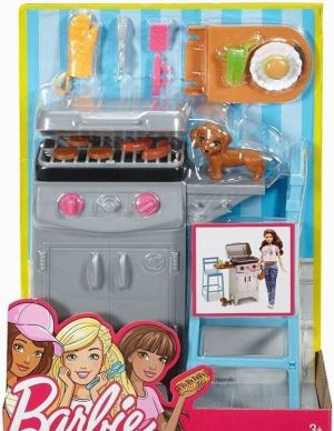 Mattel Barbie - Akcesoria wypoczynkowe Zestaw do grilla (227319) 1