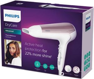 Suszarka Philips Suszarka do włosów Philips BHD186/00 (2200W; kolor biały) (BHD186/00) - AGDPHISUS0075 7