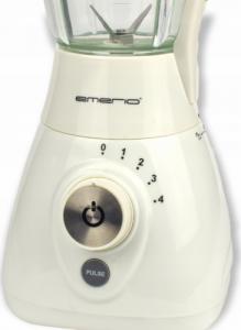 Blender kielichowy Emerio Blender Kielichowy Stojący szklany poj. 1,5L Emerio 800w 2w1 + Młynek Biały 3