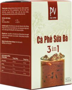 Phuong Vy Napój kawowy Ca Phe Sua Da, saszetki 3w1 (15 x 16g) 240g  - Phuong Vy 1