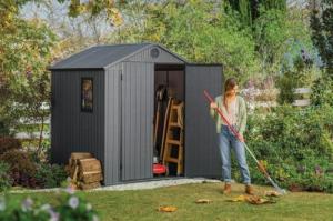 Keter KETER Domek ogrodowy Darwin 6 x 6 szary 5