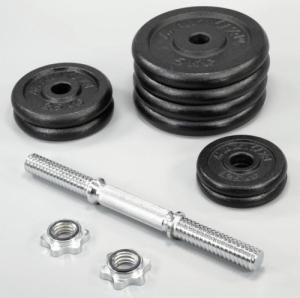 Maxxiva MAXXIVA Jednoręczna sztanga żeliwna, 30 kg 4