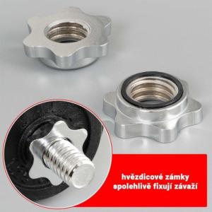 Maxxiva MAXXIVA Jednoręczna sztanga żeliwna, 30 kg 6