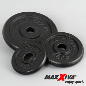 Maxxiva MAXXIVA Jednoręczna sztanga żeliwna, 30 kg 7