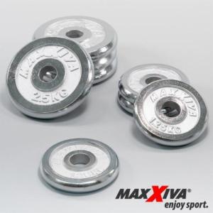 Maxxiva ‎‎Hantle D83768 chromowane 2 x 10 kg 2