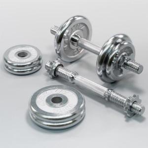 Maxxiva ‎‎Hantle D83768 chromowane 2 x 10 kg 5